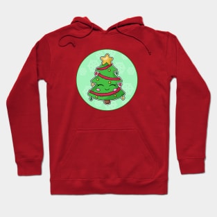 Happy Christmas Tree Hoodie